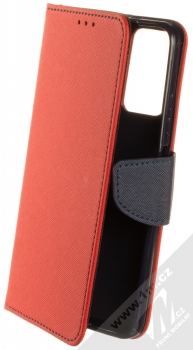 1Mcz Fancy Book flipové pouzdro pro Xiaomi Redmi Note 12S červená modrá (red blue)
