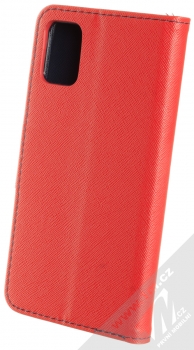 1Mcz Fancy Book flipové pouzdro pro Samsung Galaxy A31 červená modrá (red blue) zezadu