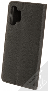 1Mcz Fancy Book flipové pouzdro pro Samsung Galaxy A32 5G černá (black) zezadu