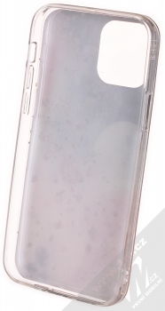 1Mcz Gold Glam Galaxie TPU ochranný kryt pro Apple iPhone 12, iPhone 12 Pro tmavě modrá růžová (dark blue pink) zepředu