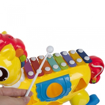 1Mcz HE8038 Koník interaktivní vzdělávací hračka vícebarevné (multicolored)