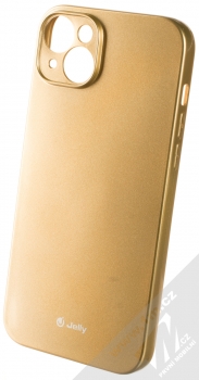 1Mcz Jelly Skinny TPU ochranný kryt pro Apple iPhone 14 Plus zlatá (gold)