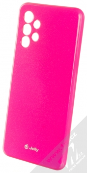1Mcz Jelly TPU ochranný kryt pro Samsung Galaxy A32 sytě růžová (hot pink)