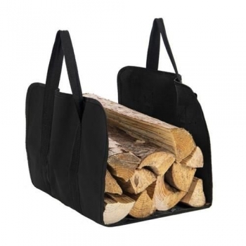 1Mcz Látková taška na dřevo černá (black)