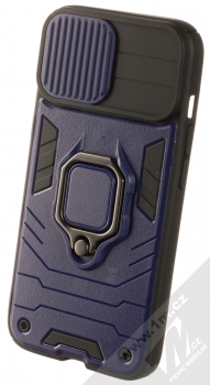 1Mcz Lens Ring odolný ochranný kryt pro Apple iPhone 14 tmavě modrá černá (navy blue black)