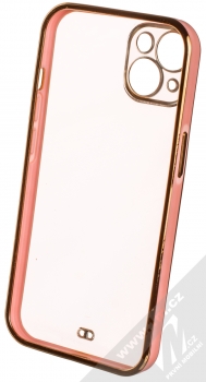 1Mcz Lux Case ochranný kryt pro Apple iPhone 13 růžová (pink) zepředu