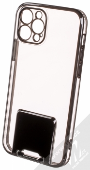 1Mcz Lux Kickstand ochranný kryt pro Apple iPhone 12 Pro černá (black)