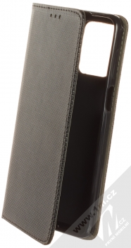1Mcz Magnet Book Color flipové pouzdro pro Motorola Moto G54 černá (black)