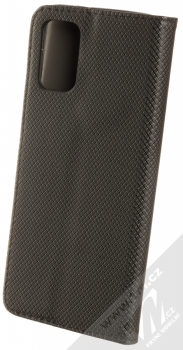 1Mcz Magnet Book Color flipové pouzdro pro Samsung Galaxy A03s černá (black) zezadu