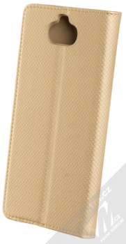 1Mcz Magnet Book Color flipové pouzdro pro Sony Xperia 10 zlatá (gold) zezadu