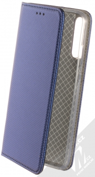 1Mcz Magnet Book flipové pouzdro pro Huawei P40 Lite E tmavě modrá (dark blue)