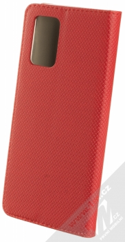 1Mcz Magnet Book flipové pouzdro pro Realme 8 5G, Narzo 30 5G červená (red) zezadu
