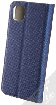 1Mcz Magnet Book flipové pouzdro pro Samsung Galaxy A22 5G tmavě modrá (dark blue) zezadu