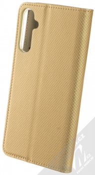 1Mcz Magnet Book flipové pouzdro pro Samsung Galaxy A34 5G zlatá (gold) zezadu