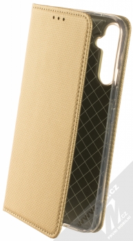 1Mcz Magnet Book flipové pouzdro pro Samsung Galaxy A34 5G zlatá (gold)