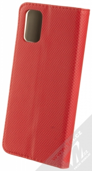 1Mcz Magnet Book flipové pouzdro pro Samsung Galaxy M31s červená (red) zezadu