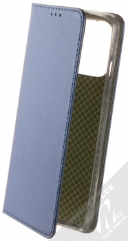 1Mcz Magnet Book flipové pouzdro pro Xiaomi Redmi 12C, Poco C55 tmavě modrá (dark blue)