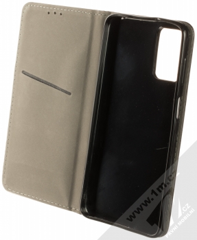 1Mcz Magnetic Book Color flipové pouzdro pro Motorola Moto G42 černá (black) otevřené