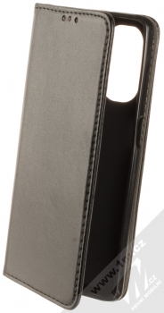 1Mcz Magnetic Book Color flipové pouzdro pro Motorola Moto G51 5G černá (black)