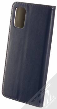 1Mcz Magnetic Book flipové pouzdro pro Samsung Galaxy A03s tmavě modrá (dark blue) zezadu