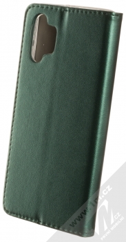 1Mcz Magnetic Book flipové pouzdro pro Samsung Galaxy A32 5G tmavě zelená (dark green) zezadu
