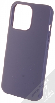 1Mcz Matt TPU ochranný silikonový kryt pro Apple iPhone 13 Pro tmavě modrá (dark blue)