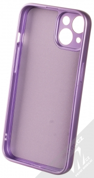 1Mcz Metallic TPU ochranný kryt pro Apple iPhone 13 fialová (violet) zepředu