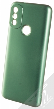 1Mcz Metallic TPU ochranný kryt pro Motorola Moto E20 zelená (green)