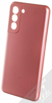 1Mcz Metallic TPU ochranný kryt pro Samsung Galaxy S21 FE růžová (pink)