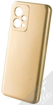 1Mcz Metallic TPU ochranný kryt pro Xiaomi Redmi Note 12 5G, Poco X5 zlatá (gold)