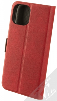 1Mcz Mono Book flipové pouzdro pro Apple iPhone 15 červená (red) zezadu