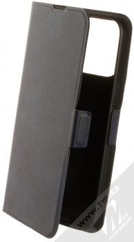 1Mcz Mono Book flipové pouzdro pro Apple iPhone 15 Pro Max tmavě modrá (dark blue)