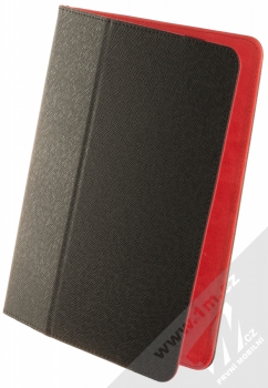 1Mcz Orbi Klasik flipové pouzdro pro tablet od 9 do 10 palců černá červená (black red)