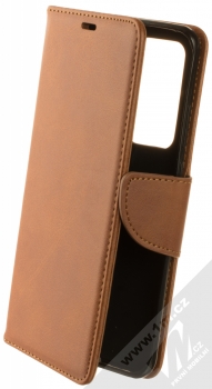 1Mcz Porter Book flipové pouzdro pro Huawei P40 Pro hnědá (brown)