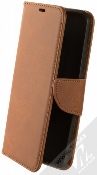 1Mcz Porter Book flipové pouzdro pro Xiaomi Redmi 8A hnědá (brown)