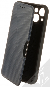1Mcz Razor Book flipové pouzdro pro Apple iPhone 14 tmavě modrá (navy blue)