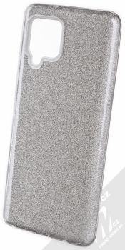 1Mcz Shining TPU třpytivý ochranný kryt pro Samsung Galaxy A42 5G stříbrná (silver)