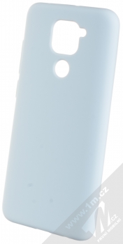 1Mcz Solid TPU ochranný kryt pro Xiaomi Redmi Note 9 světle modrá (light blue)