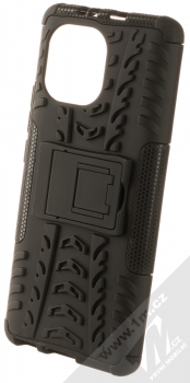 1Mcz Tread Stand odolný ochranný kryt se stojánkem pro Xiaomi Mi 11 celočerná (all black)