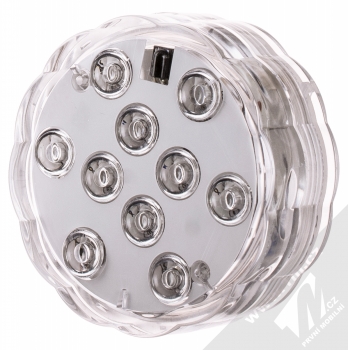1Mcz VL-001 vodotěsná LED lampička s nastavením RGB barvy 2 ks bílá (white) seshora