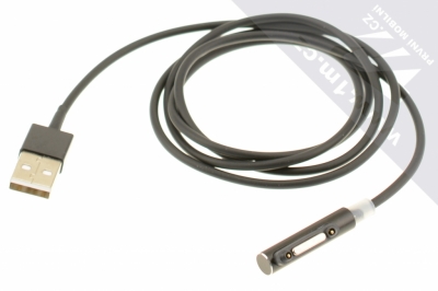 Global Technology Cable USB kabel s magnetickým nabíjecím konektorem pro Sony Xperia černá (black) balení