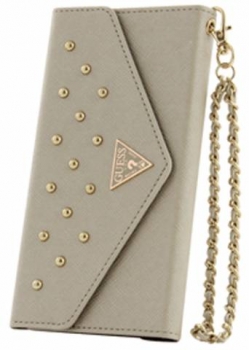 Guess Studded Wallet Clutch HTC One (M8) cream