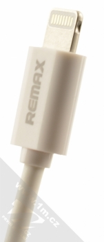 Remax Fast USB kabel s Apple Lightning konektorem bílá (white) Lightning konektor