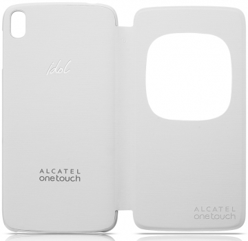 Alcatel Aero FlipCase flipové pouzdro pro Alcatel One Touch 6045Y Idol 3 (5.5) bílá (white)