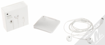 Apple MMTN2ZM/A EarPods originální stereo headset s Lightning konektorem bílá (white) balení