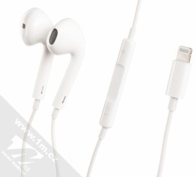 Apple MMTN2ZM/A EarPods originální stereo headset s Lightning konektorem bílá (white)