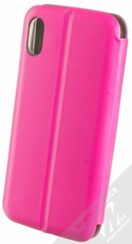 Beeyo Book Diva flipové pouzdro pro Apple iPhone X sytě růžová (hot pink) zezadu