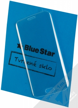 Blue Star 5D Tempered Glass ochranné tvrzené sklo na kompletní displej pro Samsung Galaxy S6 Edge průhledná (transparent)