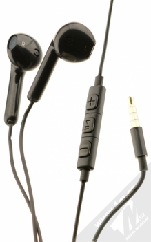 Blue Star Apple Headset sluchátka s mikrofonem a ovladačem černá (black)