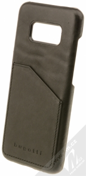 Bugatti Londra Full Grain Leather Snap Case ochranný kryt z pravé kůže pro Samsung Galaxy S8 černá (black)